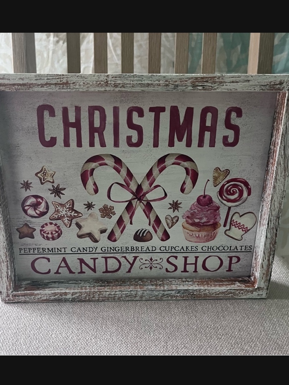 Candy Cane sign